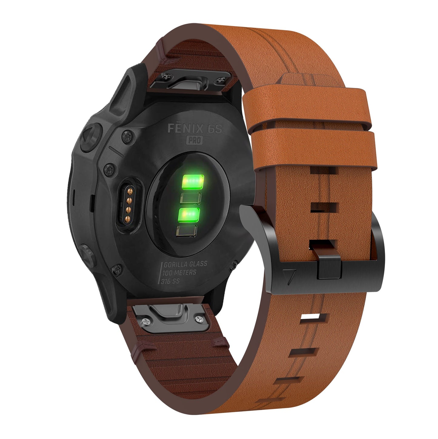 Armbänder Quick-Fit | 20mm (Sportliches Leder) - 2 Farben