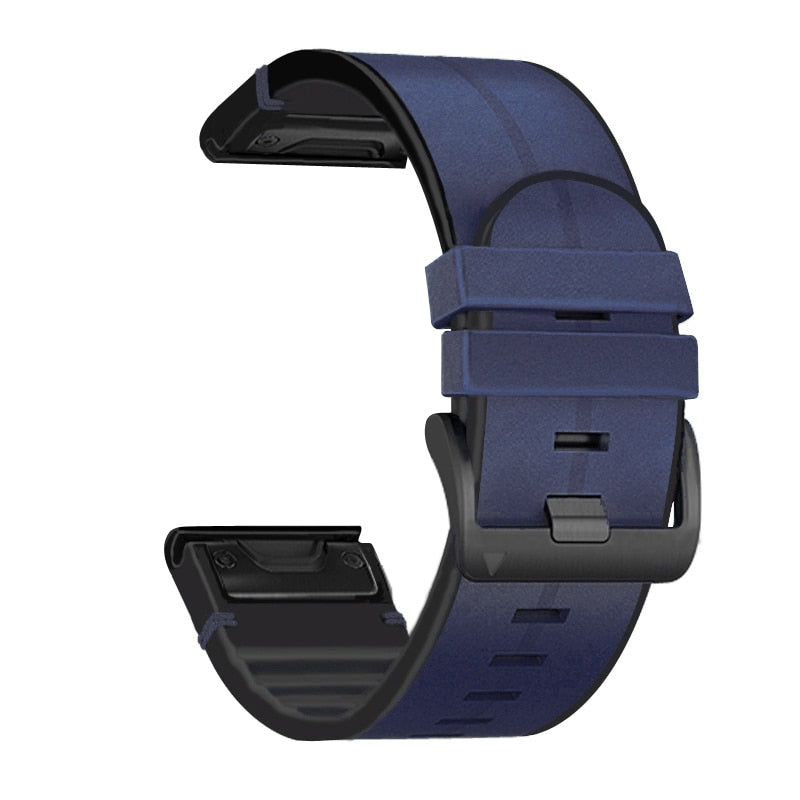 Armbänder Quick-Fit | 22mm (Sportliches Leder) - 4 Farben