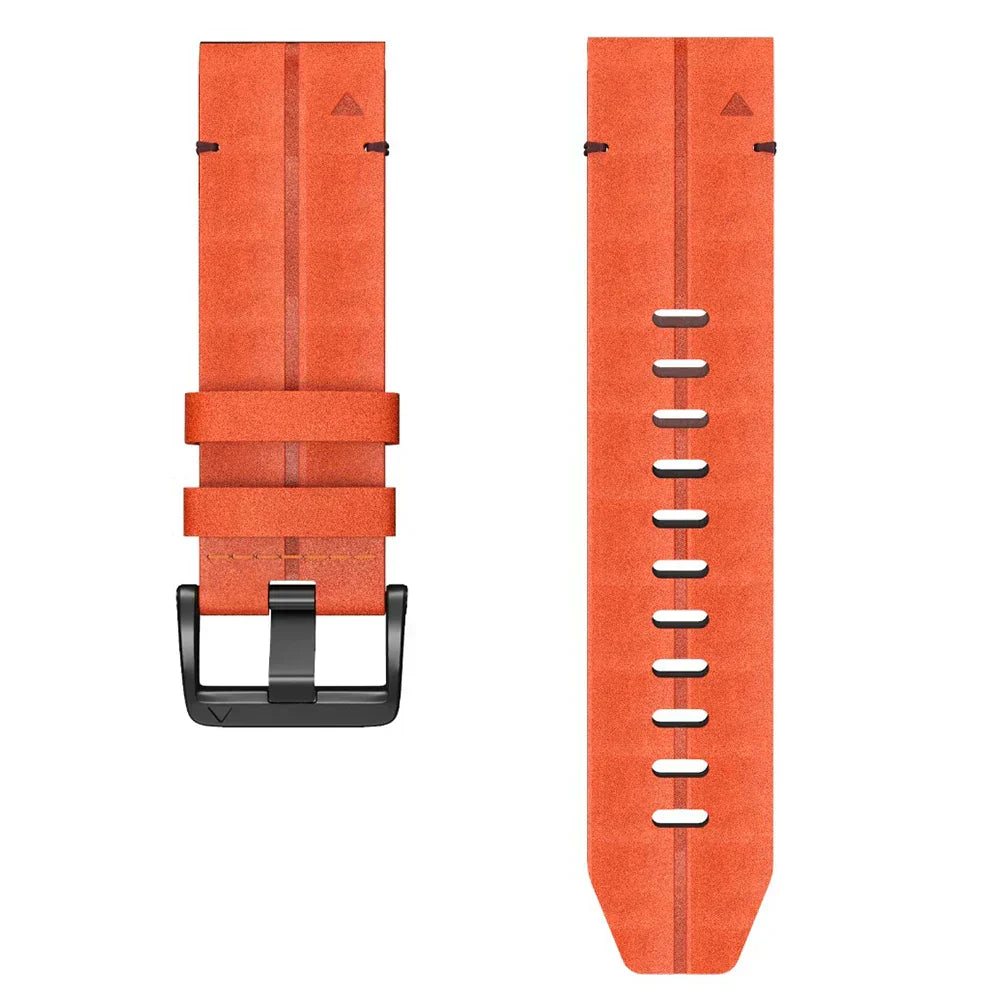 Armbänder Quick-Fit | 26mm (Echtes Leder und Titan) - 2 Farben