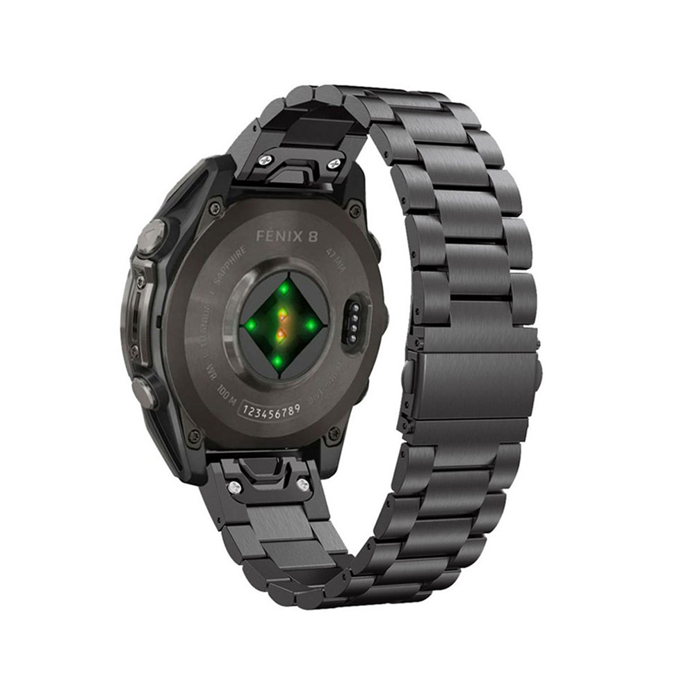 Armbänder Quick-Fit | 22mm (Edelstahl mit Kettenglied) - 2 Farben
