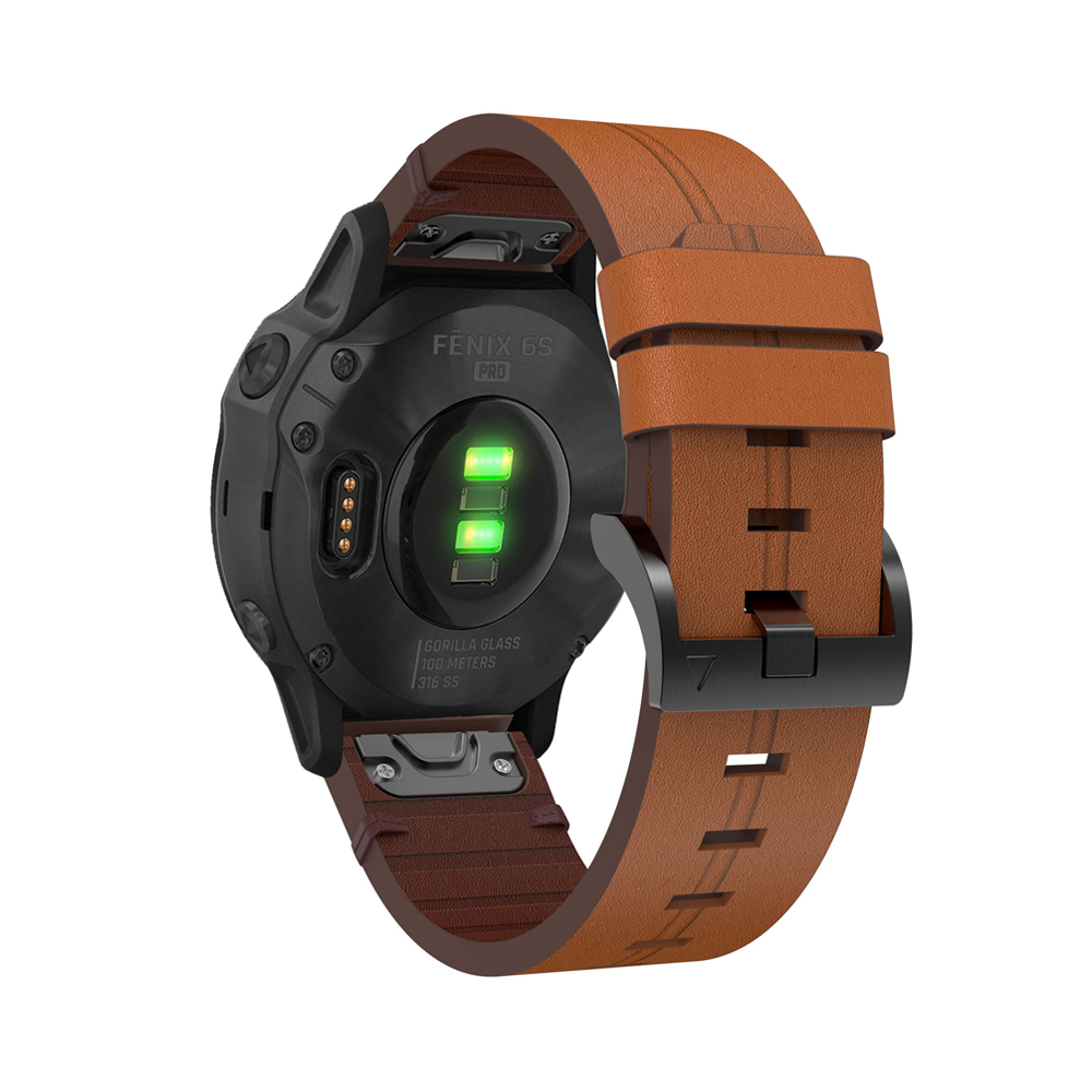 Armbänder Quick-Fit | 20mm (Sportliches Leder) - 2 Farben