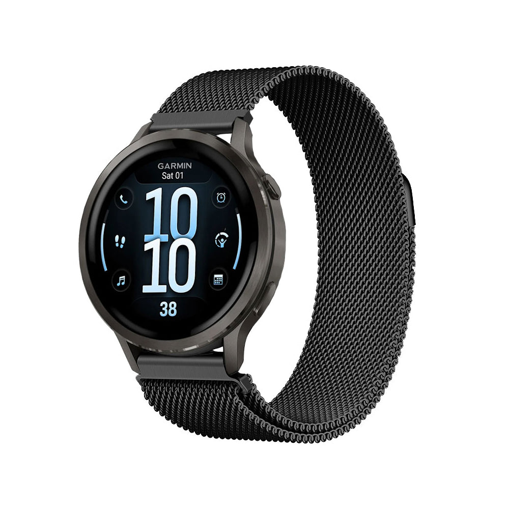 Armbänder Quick-Release | 22mm (Milanischer rostfreier Stahl) - 2 Farben