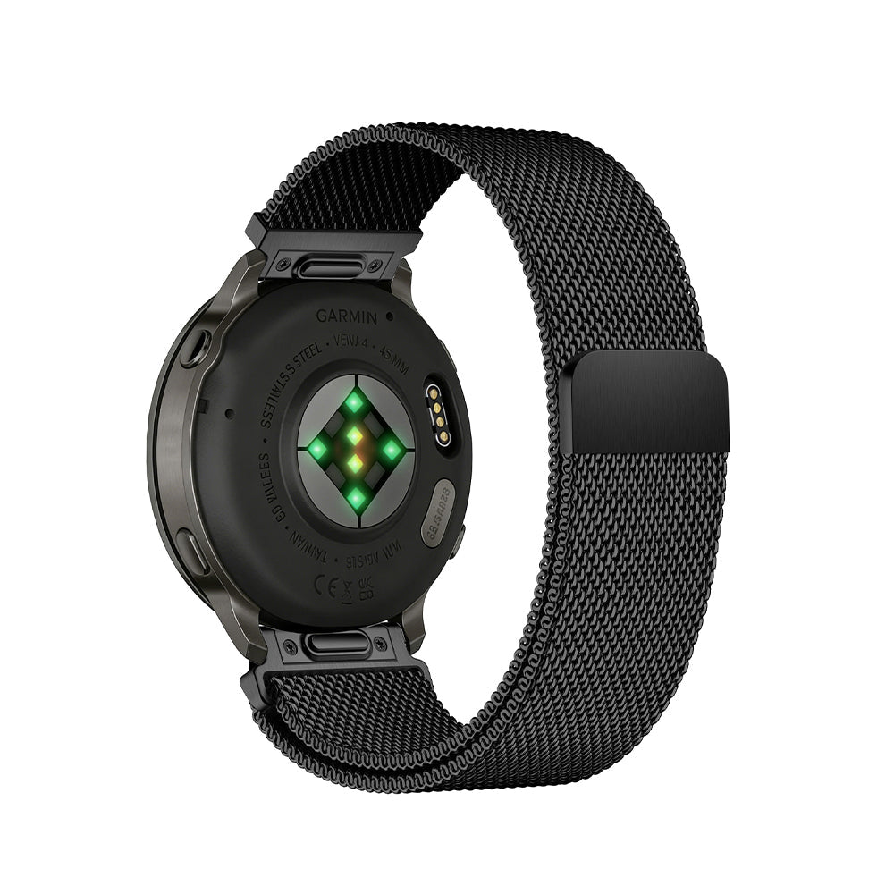 Armbänder Quick-Release | 22mm (Milanischer rostfreier Stahl) - 2 Farben