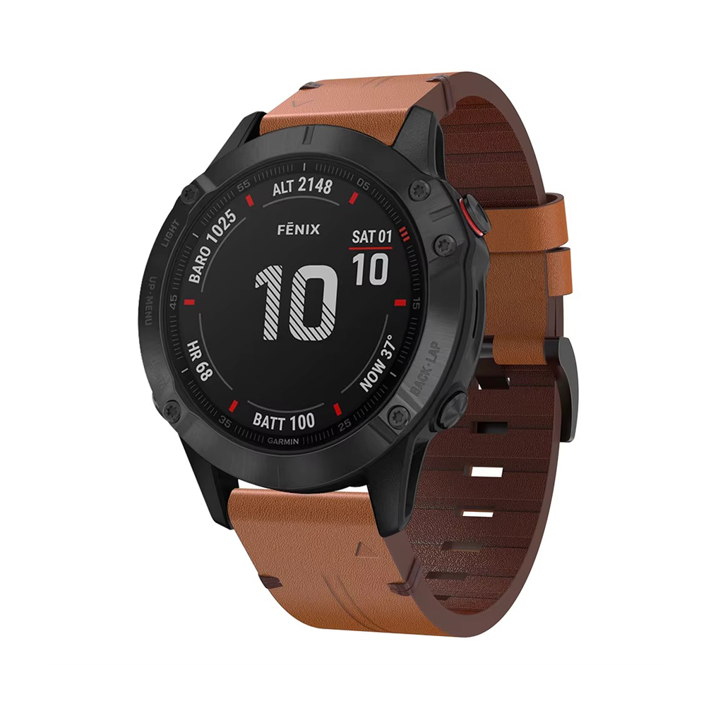 Armbänder Quick-Fit | 20mm (Sportliches Leder) - 2 Farben