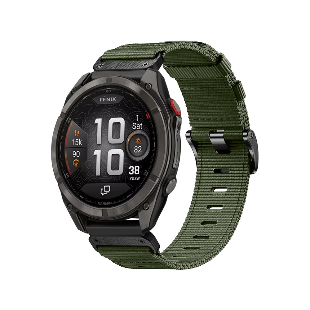 Armbänder Quick-Fit | 22mm (Militärisches Nylon) - 6 Farben