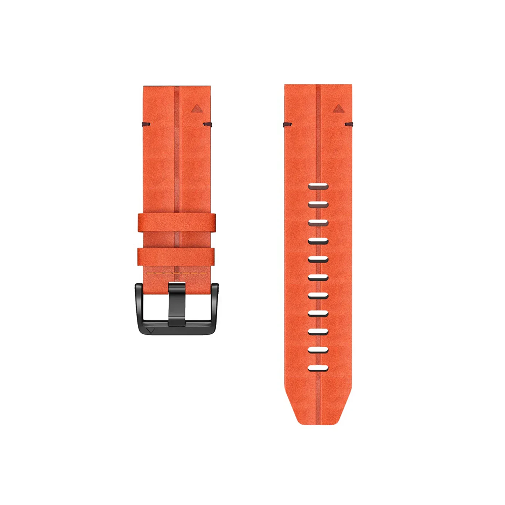 Armbänder Quick-Fit | 26mm (Echtes Leder und Titan) - 2 Farben
