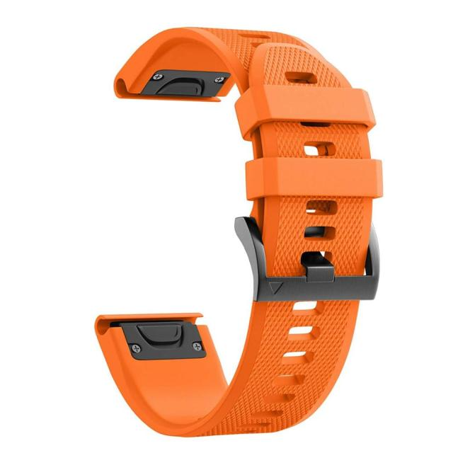6 - Farben Armbänder 26mm – MyGarminStraps (Silikon) | Quick-Fit